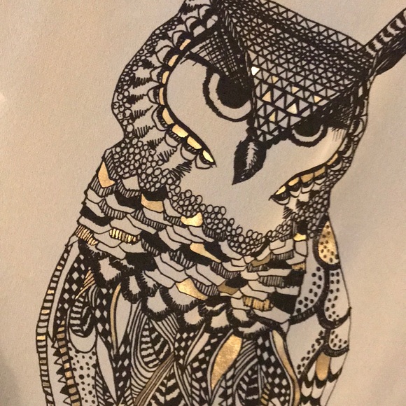 Sheer Owl Tank Top - Picture 2 of 4